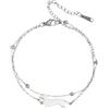 Shopping Cat Bijoux Braccialetto Bassotto - Bracciale cane in acciaio