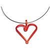 Generico Ciondolo Cuore large Rosso