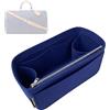 Divitize Premium Organizer compatibile con Keepall 25/35/45/50/55/60/City - in Feltro Morbido, Base Rinforzata, Rivestimento Totale, 24+ Colori (Navy, Keepall 60)