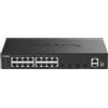 D-Link DGS-1530-20/E Switch Smart Managed 20 Porte Gigabit Stack 4x10G
