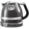 Kitchenaid Bollitore ad acqua 1,5 Litro - Artisan - Bollitore in acciaio inox con indicatore di temperatura - 2400W - Colore Argento