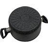BALLARINI Vipiteno pentola casseruola 2 manici 24 cm antiaderente nero