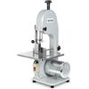 VERTES Segaossa professionale elettrica da 750Watt, lama in acciaio inox da 1650mm, Sega per carne e ossa per gastronomia, avanzamento di sicurezza, altezza di taglio 210mm, spessore di taglio 4-180mm