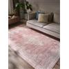 benuta Pop Tappeto Salotto Laury - Rosa 250x350 cm - Fibra sintetica - Rettangolare & Stile: Vintage - Per camere da letto, sale da pranzo, soggiorni - facile da pulire