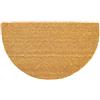 Home Tresor - Zerbino Ingresso, Tappeto Ingresso in Cocco Naturale Mezzaluna Cm. 40 x 65