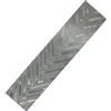 Aibote VG10 Barra in Acciaio inox Damasco Fatta a Mano per Coltello Lama Vuota Creazione di Gioielli Posate per Altri Scopi Di Fabbricazione (Piuma,220x30x3mm)