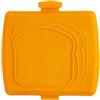 Generic Pressa per sandwich, macchina antiaderente senza alimentazione necessaria, tostapane per microonde, panini, formaggio, per snack Quesadilla, preparazione di cibo, casa, appartamento, dormitorio, feste