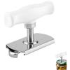 Oubit Apriscatole Manuale, Apriscatole Regolabile in Acciaio Inossidabile Adatto per Aprire Barattoli di Vetro in Cucina