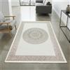 CARPETIA tappeto Soggiorno a pelo corto Effetto lucido Ornamenti Corridoio Corridoio corto Orientale Affascinante Orientale Crema 60 x 110 cm