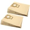 vhbw 20x sacchetto compatibile con Miele PremiumEdition S6260, Primavera S712, Primavera S4 aspirapolvere - 24cm x 20,5cm color sabbia