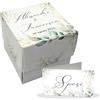 PV Grafik 24 Scatole Confetti Matrimonio Personalizzate | Kit Bomboniere Matrimonio Fai da Te con Bigliettini Confetti Personalizzati | Scatoline Portaconfetti Promessa e Anniversario(Ritta 11)