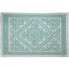 Markotex Tappeto Sardo Stuoia Passatoia tappeto bagno 100% Cotone Made In Italy prodotto in sardegna (Acqua, 3pz)