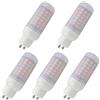 Aoxdi Lampadine LED GU10 10W, Bianca Calda, 69 SMD 5730 Lampada LED Luce, AC220-240V, Pacco da 5 Pezzi