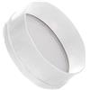 COSMOPLAST Setaccio Bianco o Marrone in PVC con Rete fina in Nylon 30 cm Farina Zucchero