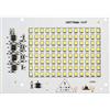 EXMOCIS Lampada a LED Chips 220 V SMD Lampadina 2835 Smart IC LED Ingresso luminoso 10W 20W 30W 50W 100W per proiettore esterno-AC 200-240V._Bianco freddo_50w.