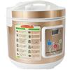 Fetcoi 220 V 5 L automatico di colore nero fermentatore Garlic Maker 360° Stereo riscaldamento costante macchina per la miscelazione tutto in uno con pentola per aglio nero acido, colore nero