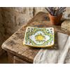 Generico Svuotatasche in ceramica siciliana giallo e verde di santo stefano di camastra decorata a mano Limoni Art 21
