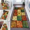 LUMIPAP Tappeto lungo e antiscivolo, lavabile, per cucina e corridoio, 50 x 150 cm, tappeto lungo per cucina personalizzabile, motivo retrò colorato