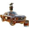 Generico Whisky Decanter, Decanter per auto da corsa da 400 ml, classico Design per auto sportive Vintage Vintage per uomini, decorazione di bottiglie di vetro creativa per la festa di bere bar