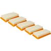 vhbw 5x filtro salva-motore compatibile con Kärcher DS 6000, DS 5200, DS 6, DS 6 Premium, DS 6.000 aspirapolvere