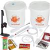 Palucart Kit Birra ''Lusso'' Artigianale Fai da Te con Malto European Lager + 1 Tappatrice a Colonna e Tappi - C