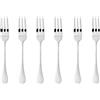 Sambonet - Bloom Forchette Forchettine Dolce Set 6 Pezzi Posate Acciaio Inox