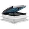 Ealtqund Ventilazione per camper 12V Ventilatore Tetto Camper con Luce LED Ventilazione Efficiente e Silenziosa per RV Schermo Antizanzare, 36 * 36