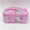 Hemasa Borsa termica per il pranzo, impermeabile, in tela, motivo: Hello Kitty