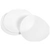 GRÄWE Carta da forno per pressa hamburger, 500 pezzi per 3 pressa per hamburger, carta per piccoli piatti di hamburger e pressa patty, separatore per hamburger, rotondo, 6,5 cm