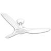 CFG 1808 Ventilatore ALBATROS, Diametro ø 132 cm, Agitatore 3 Pale, Luce a Led, con Telecomando, DC (Motore a Corrente Continua), Bianco