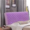 YUPAK Copri Testata Letto Matrimoniale 180 In Tessuto Protezione Copertura Per Testiera Per Letto, Elastica Cuscino Schienale Divano Fodera Per Copritestiera Soft Cover Ornamenti Camere,Purple-180x80cm