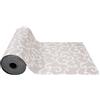 SaRani Tappeto Guida Passatoia Corsia Cucina Gomma Antiscivolo Ghirigori Foglie Beige (300x50 cm)