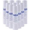 Uitndvyte 10 filtri acqua PP cotone cartuccia filtro sedimenti filtro acqua polipropilene per cucina