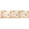 PARAMAISON Tappeto Cucina Antiscivolo Cuore, Passatoia Lavabile Antimacchia Multiuso| 50x220cm Beige