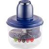 predolo Pela Verdure Elettrico, Sbuccia Uva, Pelapatate Automatico per Frutta Ricaricabile Tramite USB Portatile, Pela Patate E Verdure per Uva, Nespole E Piccoli Kumquat, Blu