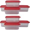 Tupperware Smart Saver set contenitore in plastica, 500 ml, pezzi, rosso