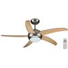 DCG Ventilatore a soffitto con telecomando e luce VECRD54TL