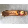 Muzi-Muzi Ciotola da barca in legno d'ulivo per frutta e baguette