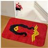 nice--buy Zerbino antiscivolo per interni con pipistrello, motivo Wonder Woman, 38,1 x 58,4 cm, per porta d'ingresso e interno del pavimento