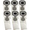 IMPORT GE.RA. EXPORT SACCHETTI COMPATIBILI PER SCOPA A BATTERIA ASPIRAPOLVERE VORWERK FOLLETTO VK7S (3 CONFEZIONI + PROFUMINI)