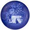 BING&GRONDAHL Bing and Grondahl 1902213 Christmas Plate 2013, Light In The Snow by Bing & Grondahl