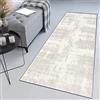 Siunwdiy Tappeto Cucina 3 Metri Tappeto Corridore passatoia Tappeto Corridoio Moderno Lungo Tinta Unita, Tappeto Cucina Antiscivolo Lavabile Crema-Beige,tappeto camera,Beige,40x120cm