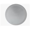 Facilemarket Set da 4 Piatti pizza bianchi in melamina diametro 35 cm