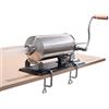 DREAMADE Insaccatrice per Salsicce Manuale, Macchina per Produzione di Salsiccia Domestica, Macchina Per Salumi Multifunzioale Acciaio con 4 Tubi di Riempimento, per Casa e Ristoranti (medello 2)