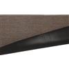 PARAMAISON Tappeto PVC Cucina Infinity, Passatoia Antiscivolo Lavabile, Antimacchia, Multiuso, Lavabile, Cucina, Soggiorno, Design Stilizzato Unito Marrone| 50x500cm