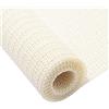 ZYANBIN Tappetino Antiscivolo per Tappeti 45 x 300 cm Antiscivolo e Protezione Tappetino Ritagliabile Resistente per Adatto a Casa Cucina Bagno Auto, bianco