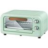 LJXX Forno Elettrico, Forno A Convezione da Banco per Ristorazione, Forno Tostapane Multiuso per Ristorante Domestico, Forno Piccolo 12L, Mini Forno Tostapane Retrò Multifunzione