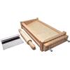 Orso Chef Chitarra Per Pasta Fresca Con Mattarello In Legno Spaghetti Fettuccine Tagliatelle Artigianale Abruzzese Con Spatola Tagliapasta Inclusa, Corde In Acciaio Inox - Made In Italy
