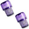 M&M Smartek 2 filtri di ricambio per / compatibili con Dyson V11 V15 SV14 SV22 Absolute Animal Detect Cyclone Extra Pro Torque Drive - Lavabile - sostituisce parti come 970013-02