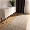 benuta Basic Tappeto salotto a pelo alto Sohari - Beige 70x200 cm - Minimalista - Morbido lavabile - Camera letto, corridoio, sala pranzo, soggiorno - Pavimento riscaldato